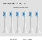 Elektrikli Diş Fırçası Başlığı - Yumuşak Tip 6'lı (Xiaomi T300/T500 ile) - 1