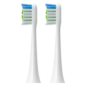 Elektrikli Diş Fırçası Ucu - DuPont Standart - Temiz Siyah + Beyaz - 3 Adet - 2