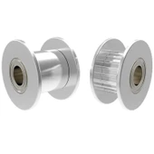 GT2 Alüminyum Senkron Tekerlek Kasnağı - 20 Diş - 5mm İç Delik - 6mm Genişlik - Dişsiz - 3