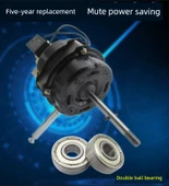 60W Elektrikli Fan Motoru - 16 İnç Uzaktan Kumanda/Duvar Fanı - Saf Bakır - 11
