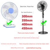 Fan Kanadı Değiştirme - 16 İnç - 5 Yaprak - Şeffaf - AS Malzeme - 2