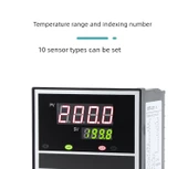Dijital Akıllı Sıcaklık Kontrol Cihazı - 96x48mm Röle + Katı Hal Sinyal Ayarlanabilir - 9