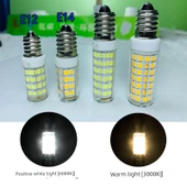 E12 Küçük Vida 7W Sıcak Sarı LED Ampul - 3