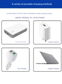 USB Şarj Kablosu - 1m Yuvarlak 8V - 5