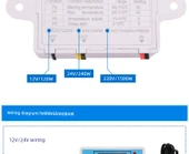 Mikro Bilgisayar Dijital Sıcaklık Kontrol Cihazı - W3005 DC24V 240W - 8
