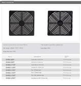 Üçü Bir Arada Toz Ağı - 200-210mm Fan İçin - 11