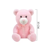 1178P Selay, Oturan Ayı 37 cm Pembe - 1