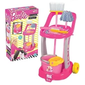 Orjinal Lisanslı Barbie  OyuncakTemizlik Arabası - 1