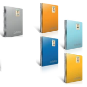 Gıpta Spiralli Defter Chromo Plastik Kapak Çizgisiz 60 YP A4 2064 - 1