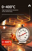 Fırın Termometresi - Dijital Ekran - Gıda Termometresi (-50~300) - Kahve/Çorba/Pasta Özel - 10