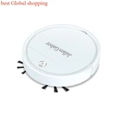 Otomatik Kablosuz Akıllı Robot Süpürge Nemlendirici - A3 Siyah thumbnail 6