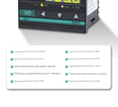 Dikey 48x96mm Röle Dijital Sıcaklık Kontrol Cihazı Ayarlanabilir - 9