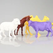 706 Toy Play 6 Parça Çiftlik Hayvanları Figür Seti 12-13 cm - 4