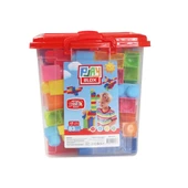Play Blox Yapı Oyuncakları 83 Parça Kovalı Parlak Renkler Mega Blok Seti 3073 - 3