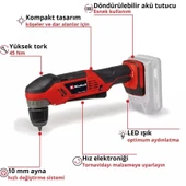 Einhell TE AD 18 Li  Solo Dik Açılı Vidalama - 6
