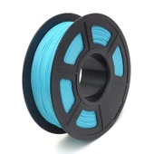 PLA 3D Yazıcı Filamenti - 1.75mm - 1kg - Flüoresan Mavi - 1