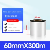 Karışık Bazlı Riband - 60mm x 300m - 1