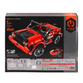 8025 IMM Kumandalı Süper Araba 2IN1 Kırmızı 351 Parça thumbnail 2