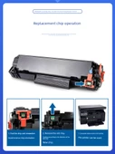 HP88A CC388A Toner Kartuşu - 1500 Sayfa Standart Versiyon - Kolay Toz Kartuşu - 4