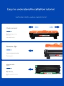 Toner Kartuşu - Standart Versiyon Kartuş + Tambur Seti - 3