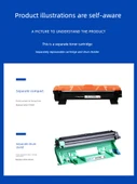 Toner Kartuşu - Standart Versiyon Kartuş + Tambur Seti - 2