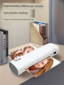 A4 Ofis Laminatörü - 100 Adet 6 İnç Film, Fillet ve Takım Filmi Hediye - 4