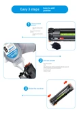 Uyumlu Toner Kartuşu - Yüksek Kapasite 3000 Sayfa - Kolay Toz Ekleme - 5