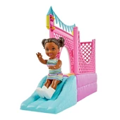 HHB67 Barbie  Bebek Bakıcısı Skipper Oyun Evi Seti - 3