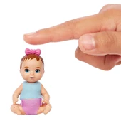 GHV83 Özellikli Minik Bebekler Barbie Bebek Bakıcısı - 5