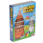 8210 Galata Kulesi Ahşap 3D Puzzle - 2