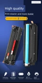 CC388X Yüksek Kapasiteli Toner Kartuşu - Kolay Toz Ekleme - 3000 Sayfa (10 Alana 1 Bedava) - 4