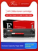 CC388X Yüksek Kapasiteli Toner Kartuşu - Kolay Toz Ekleme - 3000 Sayfa (10 Alana 1 Bedava) - 2
