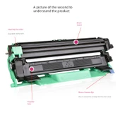 Ayrı Kartuş - Standart Versiyon - Fuji Xerox P115b M115b M118w - 3