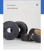 Matte Kırmızı 3D Yazıcı PLA Filamenti - 1.75mm - 1kg - Tepsi ile - 8
