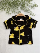 Ördek Baskılı Yazlık Pijama Takımı - 11