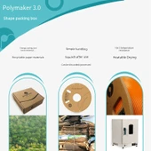 Polylite İki Renkli PLA 3D Yazıcı Filamenti 1.75mm 1kg - Buzdağı İpeksi Mavi Gümüş thumbnail 3