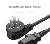 Yazıcı Güç Kablosu - 2m - 3 Prong - 3C Sertifikalı - 5