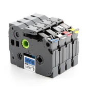 Etiketleme Makinesi Şeridi - TZ-631 12mm * 8m Sarı Siyah - 2