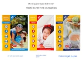 Su Geçirmez Fotoğraf Kağıdı - 240g - 4R - 6 inç - 100 Sayfa - 10