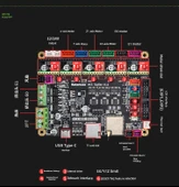 3D Yazıcı Kontrol Paneli - MKS TinyBee V1.0 - ESP32 WiFi - 6