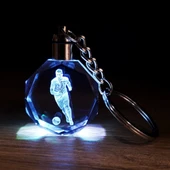 Futbol Tasarımlı Işıklı Anahtarlık - 1