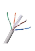 CAT6 GRİ KABLO SL400 U23 U/UTP 4x2x23AWG 100M thumbnail 1