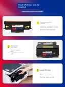 Toner Kartuşu - Standart Versiyon Toz Kutusu - Siyah - 2