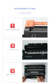 Drum Ünitesi (Uyumlu Toner Gerektirir) - 3 Tur ve 4 Tur - 8
