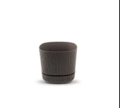 Omnipazar KRS-243 Pera Kare Dekoratif Kaktus Sukulent Saksı 2,3 Litre No 3 thumbnail 1