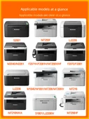 Lenovo M7206 Toner Kartuşu - 2800 Sayfa Temiz Baskı Yüksek Kapasite Toz Kutusu - 2