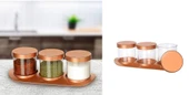 Bronz Baharat Seti Lüx 3lü Set - 1