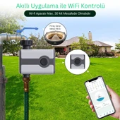 Akyol Garden 21187 Wi-Fi Bağlantılı Bahçe Sulama Bilgisayarı Timer - 2