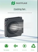 4010 Çift Rulmanlı 4cm Santrifüj Türbin Fan - Yağ Rulman 12V 6000 RPM (XH2.54 fiş) - 7
