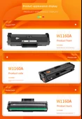Uyumlu HP W1160ac Toner Kartuşu - 10000 Sayfa - Lüks Kartuş - 11